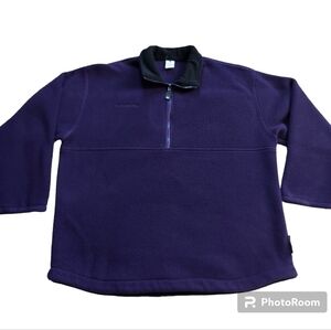 Vintage Womens Columbia Pullover MADE IN USA sz L